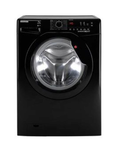 Hoover Dxc4E47B3 Dynamic 7Kg Load, 1400 Spin Washing Machine - Black